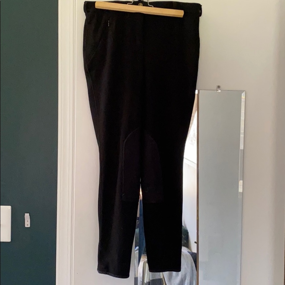Tough Rider black horse riding pants